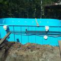 Доставка и установка бассейна 6х3х1,5м в снт Куйвози